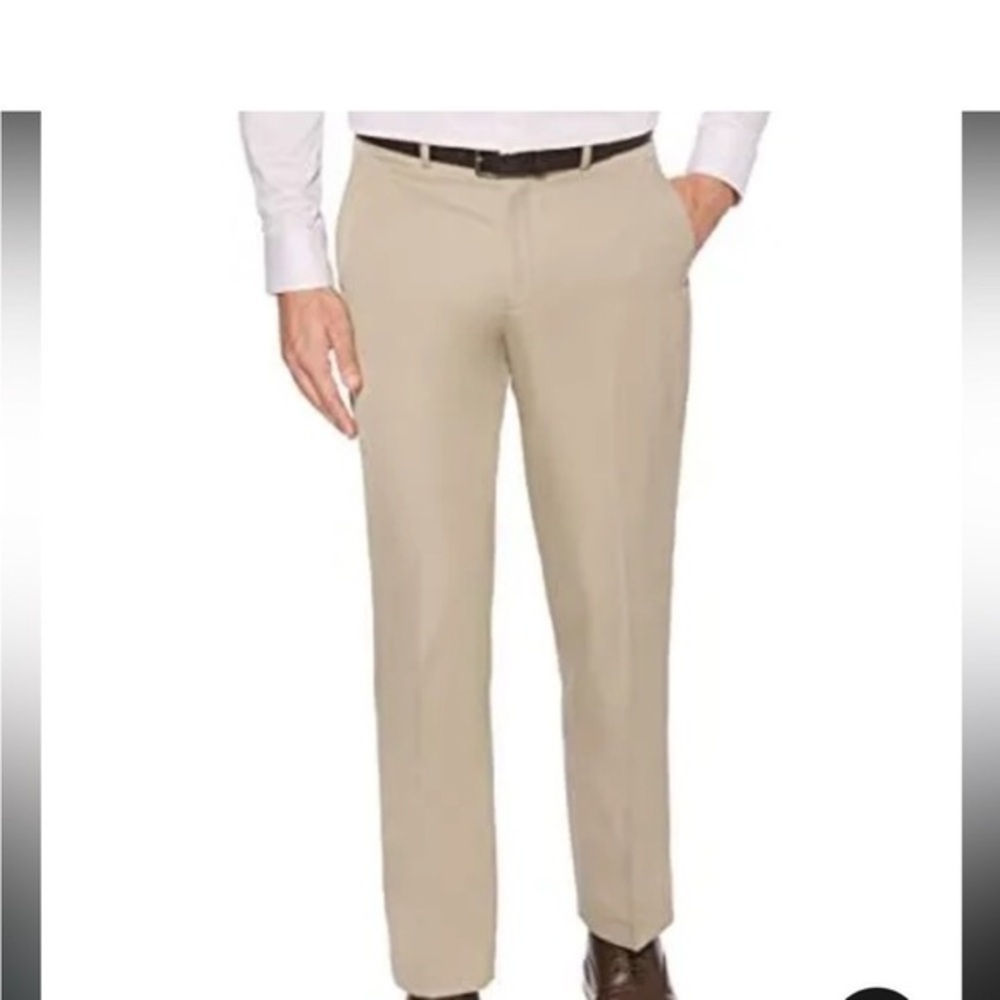 Perry Ellis Portfolio Modern Fit‎ Size 40X32 NWT Tan Color Straight Leg Academia